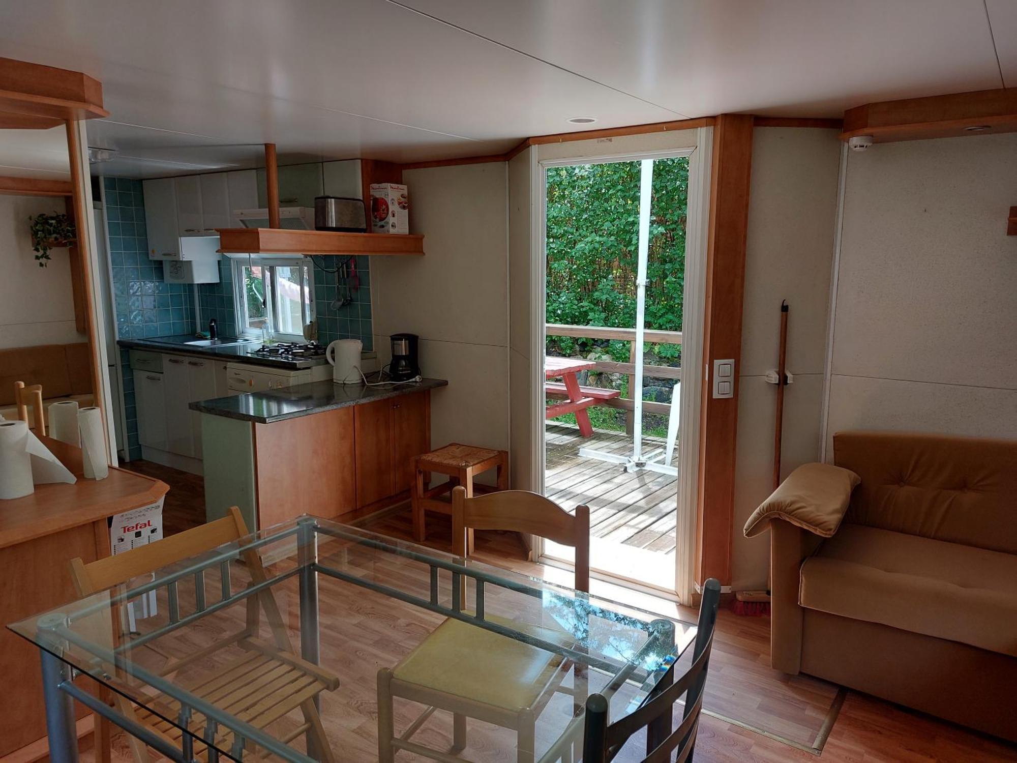 Camping L'Enclave Mobil-Home Estavar Exterior photo