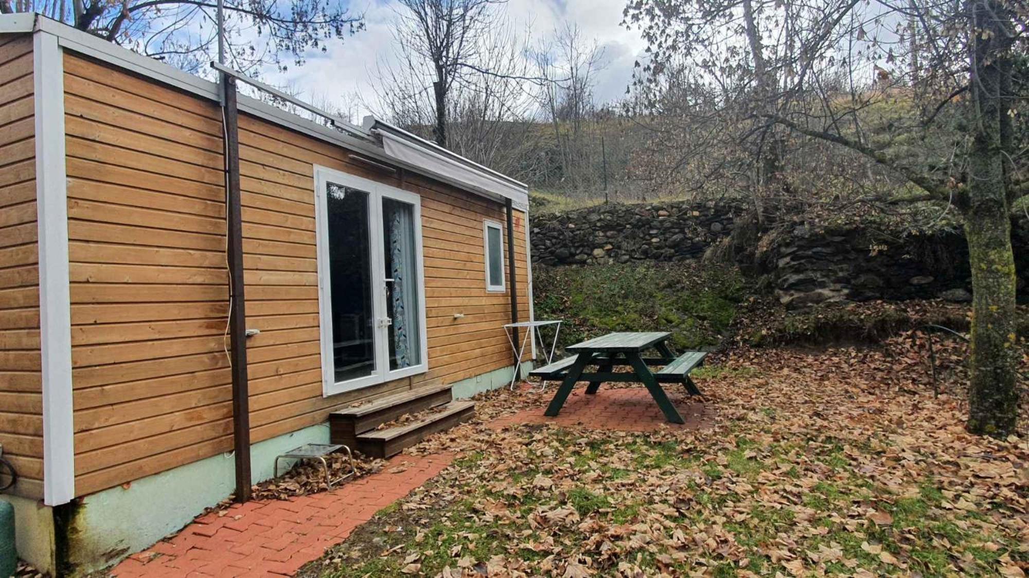 Camping L'Enclave Mobil-Home Estavar Exterior photo
