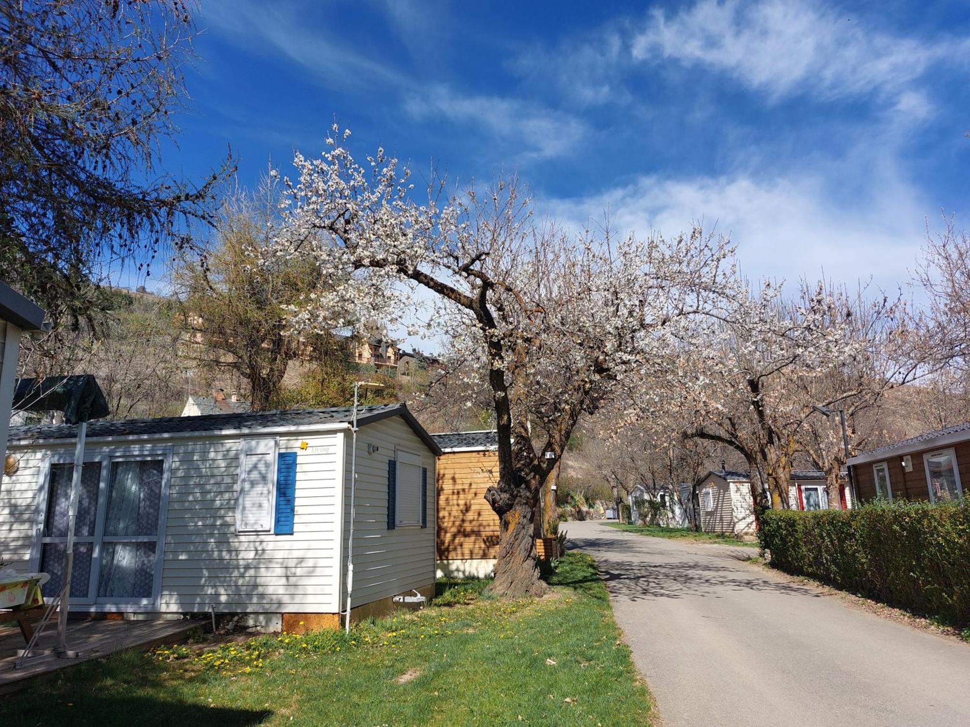 Camping L'Enclave Mobil-Home Estavar Exterior photo